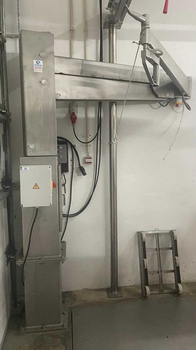 BRAÇO HIDRÁULICO C/ ELEVADOR EM AÇO INOXIDAVEL