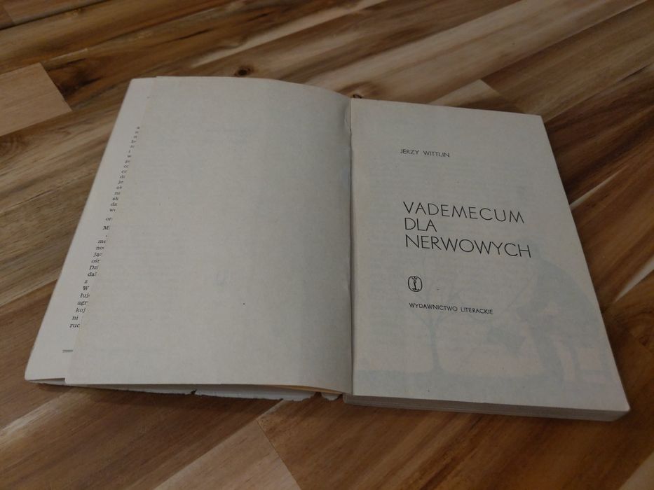 Vademecum dla nerwowych Jerzy Wittlin