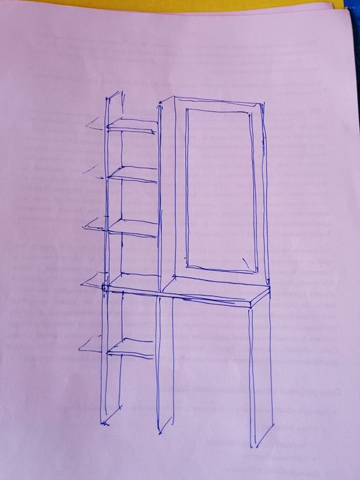 Робоче місце перукаря, візажиста