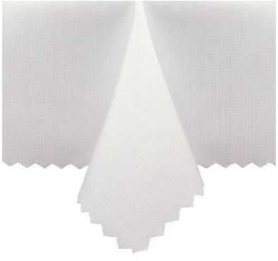Obrus biały , wypożyczenie , wynajem 250 x 160 cm plamoodporny