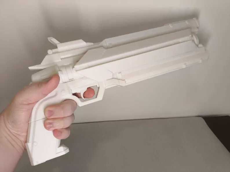 Wuthering Waves (WUWA) Undying Flame pistola - cosplay /props de anime