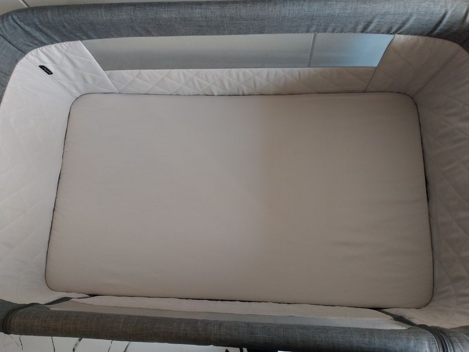 Espiro cloud - łóżeczko dostawne kojec