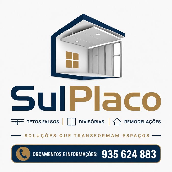 Tetos Falsos, Divisórias e Remodelações