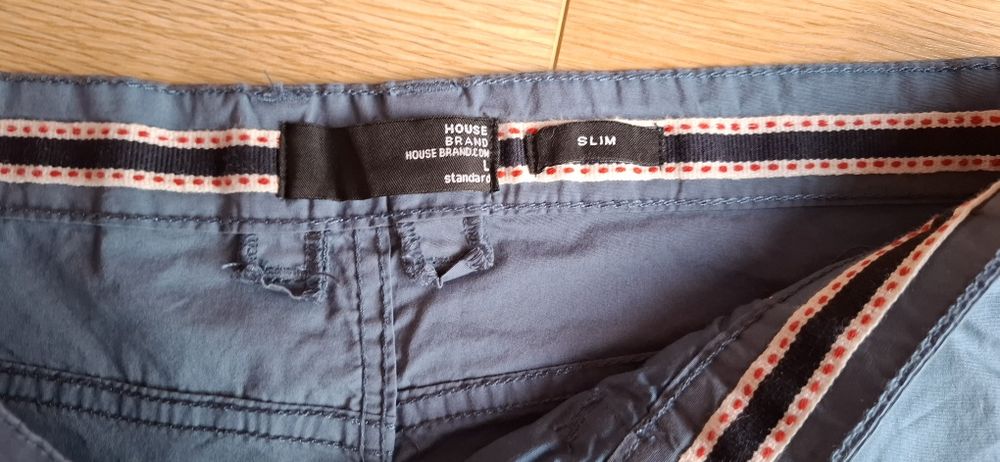 Nowe spodnie męskie rozmiar L slim