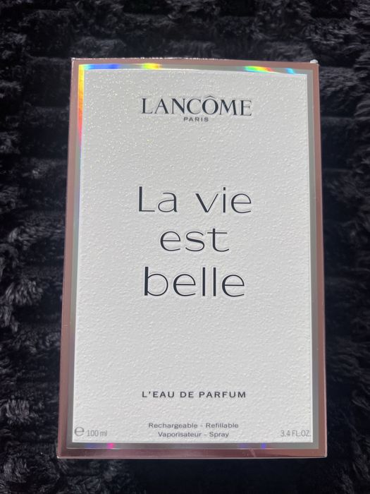 Kupiony w Notino, oryginalny Lancôme La Vie Est Belle EDP 100 ml Refillable, zachowane pudełko.