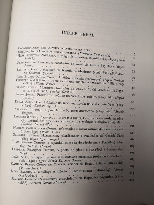 Construtores do mundo contemporâneo - NOVOS
