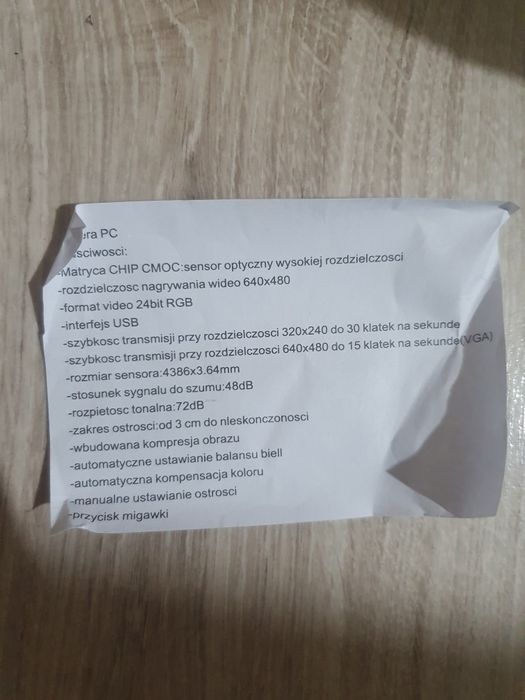 Kamerka do komputera