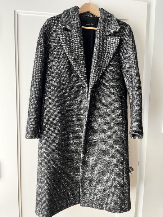 Plaszcz z wełną  S Massimo Dutti