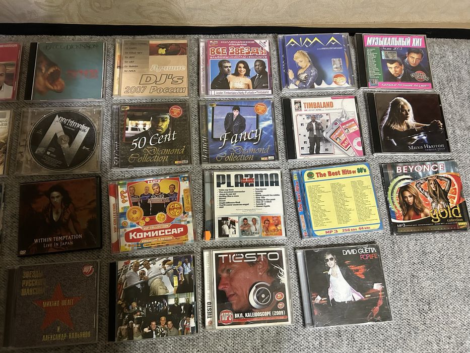 Диски CD MP3 рок,поп..