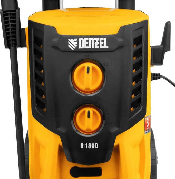 Мийка високого тиску для авто Denzel 2400 Вт 130бар + насадки мойка
