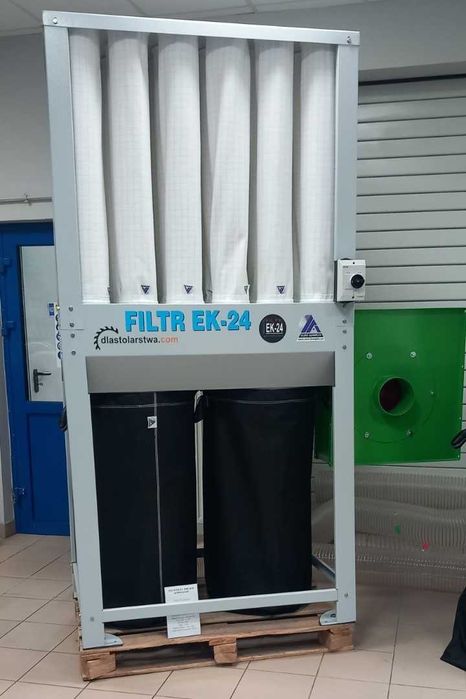 FILTR EK-24/ odciąg trocin o wydaj. max 3500 m³/h  w promocyjnej cenie