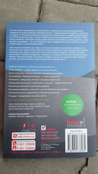 Mariusz Chrapko – Scrum. O zwinnym zarządzaniu projektami