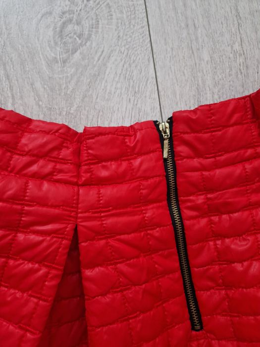 O la voga spodnica pikowana ocieplana rozkloszowana