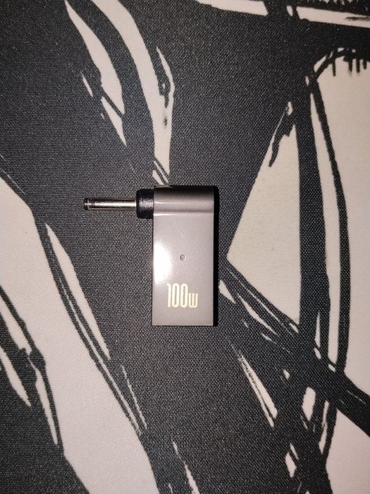 Перехідник USB-C → DC 4.0×1.35 мм 100W