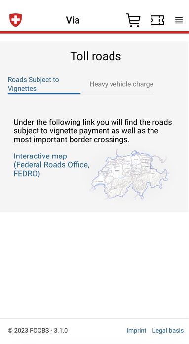 Wineta. Autostrady Szwajcarii
