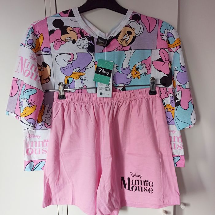NOWA. Piżama damska z myszką Minnie S/M