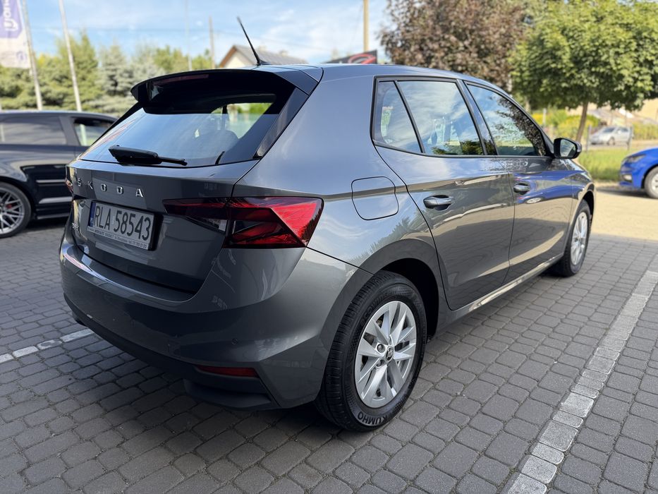 Skoda Fabia 2022r. 1.0 MPI Benzyna 48000 przebiegu