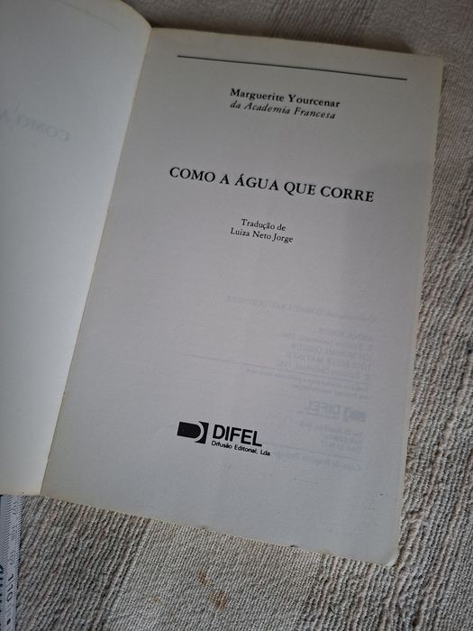 Marguerite Yourcenar tradução de Luiza Neto Jorge