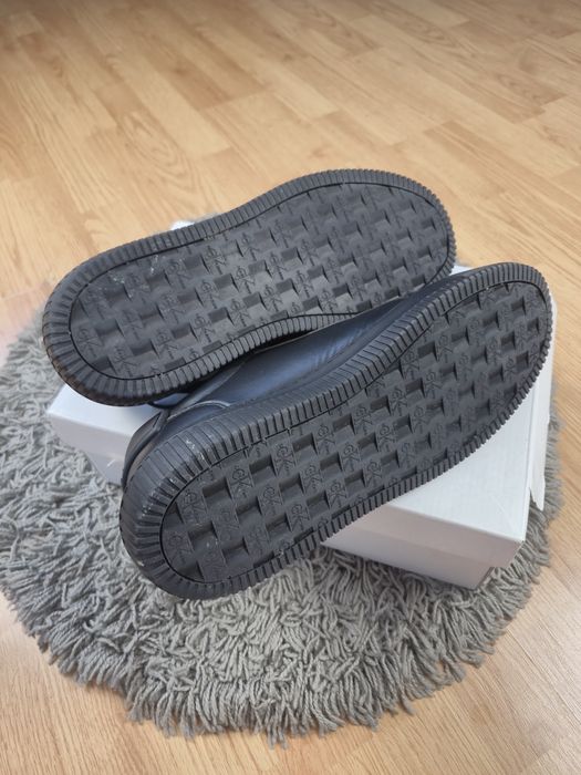 Buty Calvin Klein Chunky Cupsole Ru Patch Lth czarne skórzane rozmiar 43