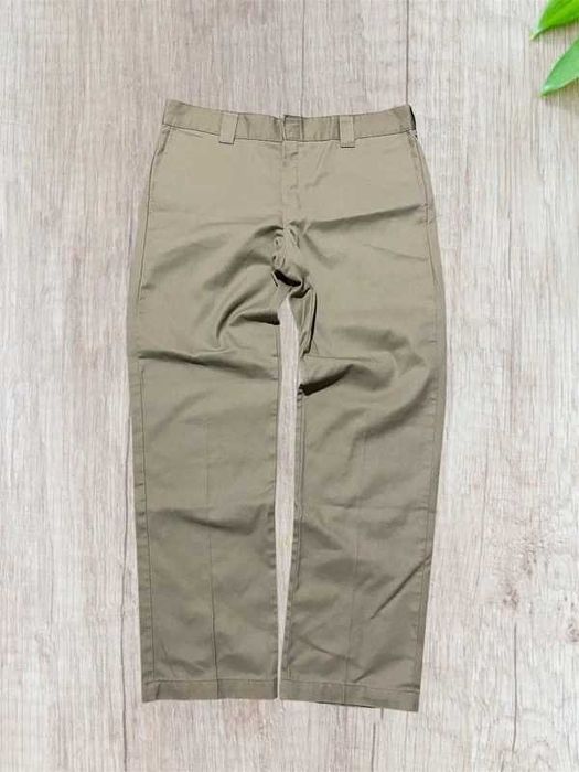 Spodnie męskie Dickies streetwear workwear proste slim 36x32 beżowy