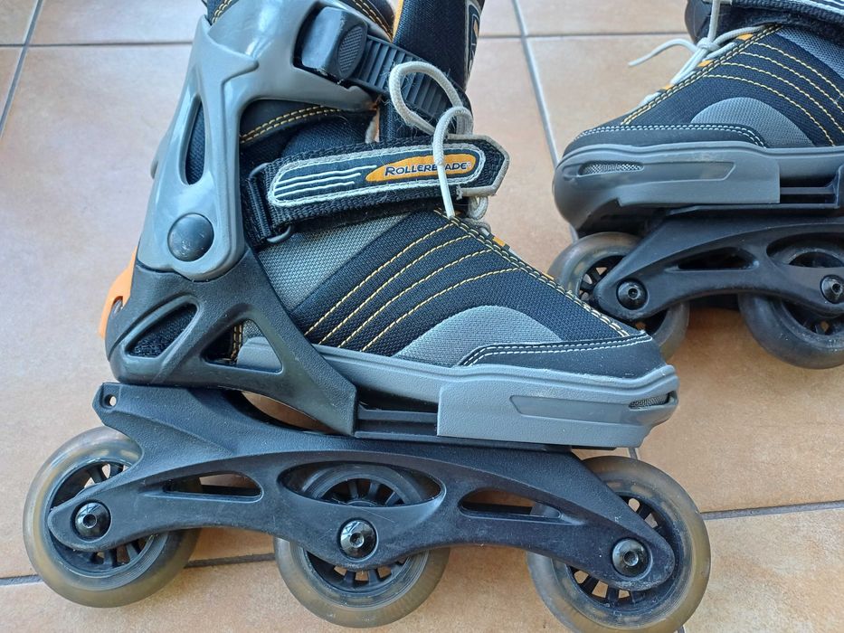 Rolki dziecięce Rollerblade (28-32) regulowane w bdb stanie