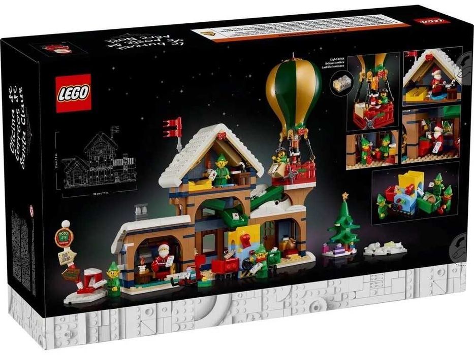 Конструктор LEGO Icons  Santa's Post Office!  10339