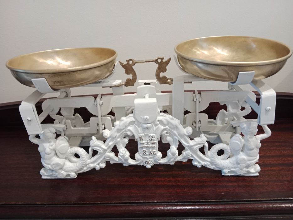 Waga szalkowa Weber & Dähne 2 kg — 1926r