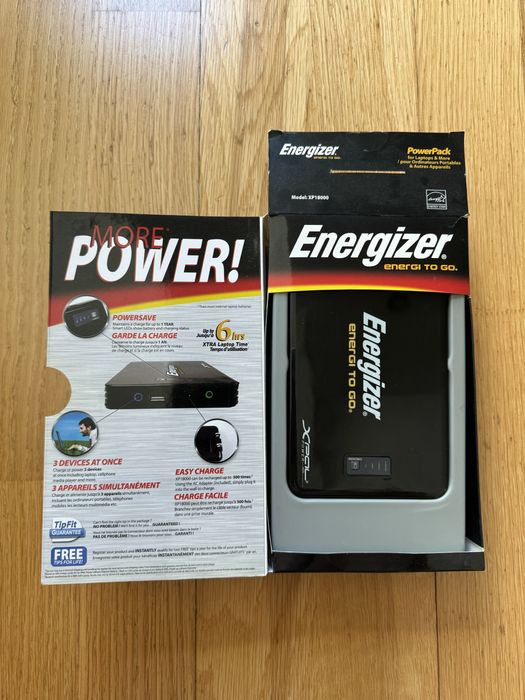 Bateria Energizer Energi To Go XP18000 power pack for laptops