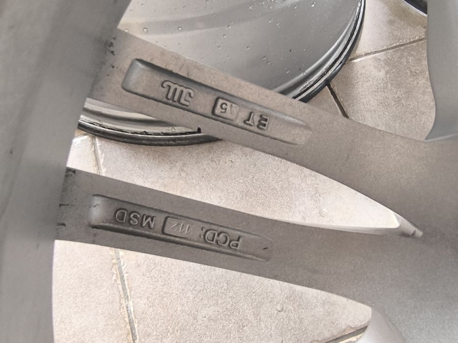 Felg aluminiowe R3 H1 8,5x20 et45 5x112 otwór 66,6 VW, Audi, Mercedes do naprawy