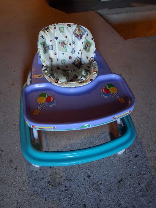 Andador para Bebé com Tabuleiro e Rodas