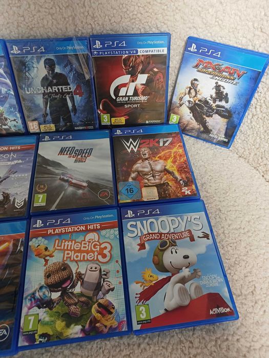 Диски з іграми для PS4