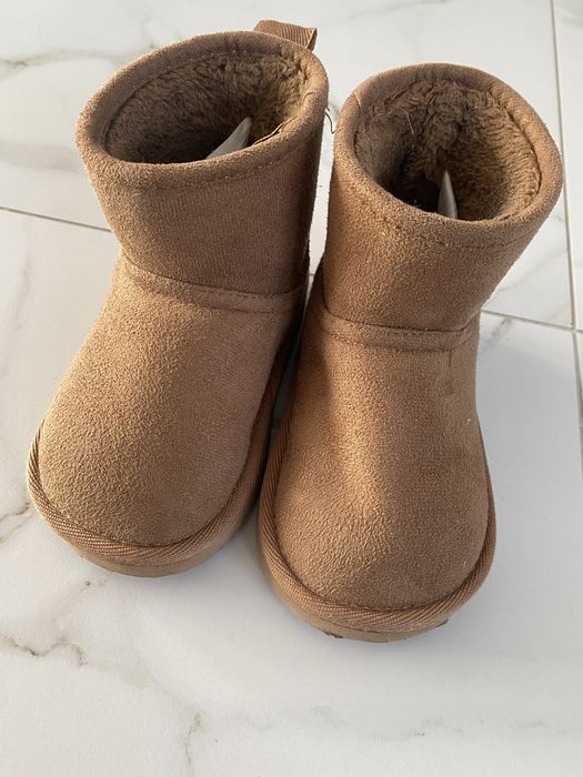 Brązowe botki 24/25 h&m
