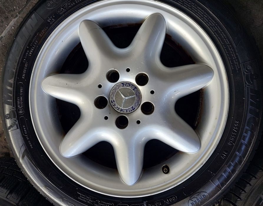 Jantes Mercedes R16 Com Pneus 205/55 Furação 5X112