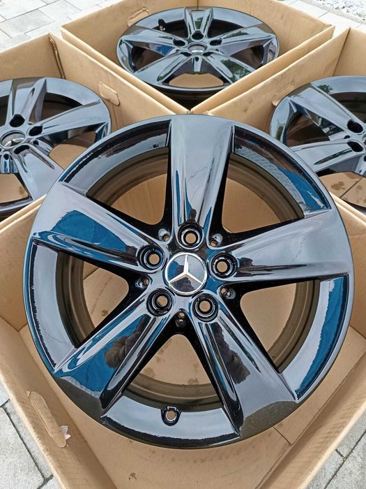 Felgi 17" 5x112 Mercedes klasa C S205 S206 Nowe TPMS śruby  |#B9C