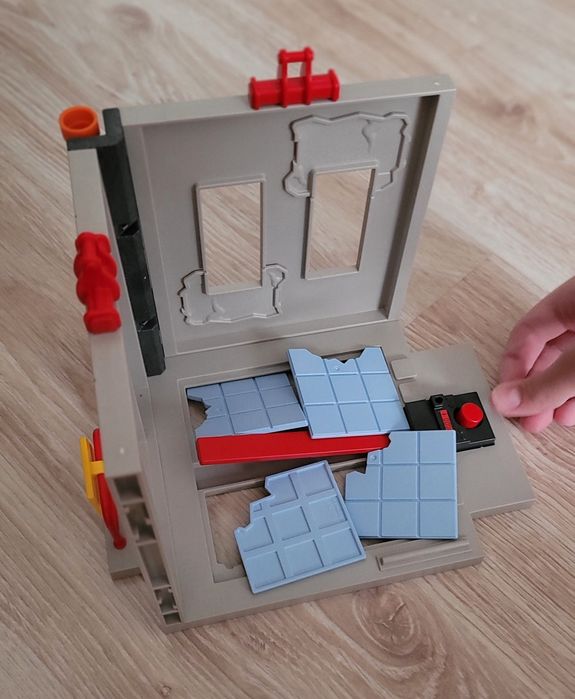 Koparka linowa z elementami konstrukcyjnymi Playmobil