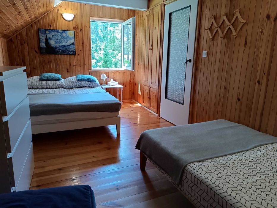 Domek z basenem w Radawie