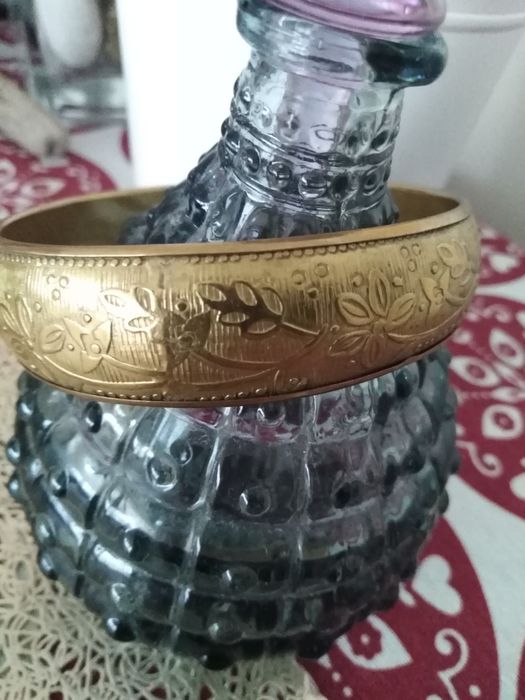 Złota bransoleta H&M