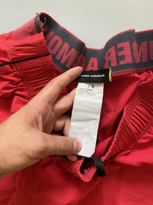 Спортивні шорти Under Armour червоні