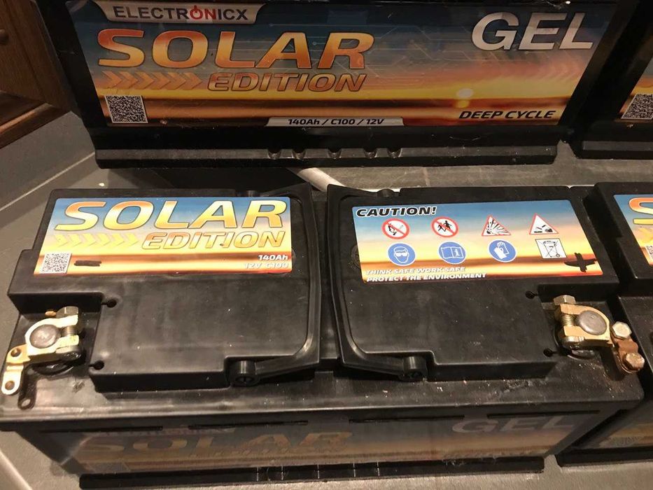 Гелеві акумулятори Solar Edition Electronicx 140Ah