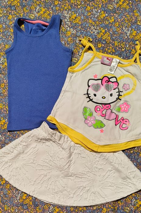 Zestaw letni Next, Reserved, Hello Kitty roz. 110-116