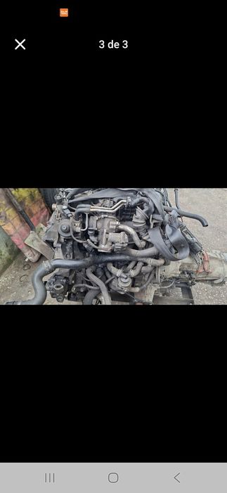 Motor completo com caixa de velocidades