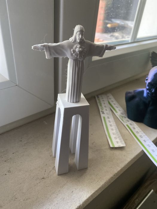 cristo rei statue plastic