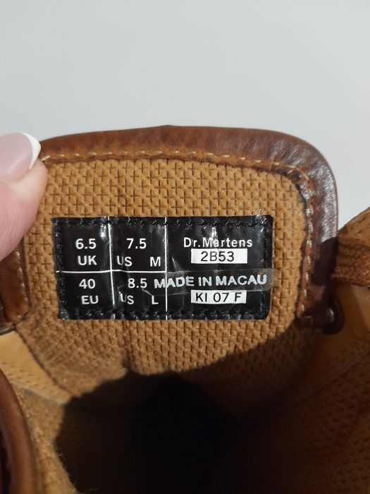 Dr.Martens Eyelet Boot Tan Harvest Waxy шкіряні берці високі черевики