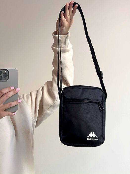 Сумка через плече з лого Каппа/Kappa | Месенджери | Опт та роздріб