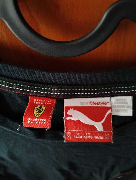 T-shirt Puma parceria com a Ferrari