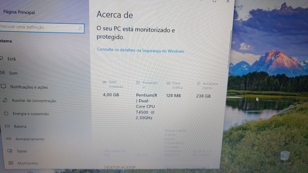 Portátil Toshiba C660