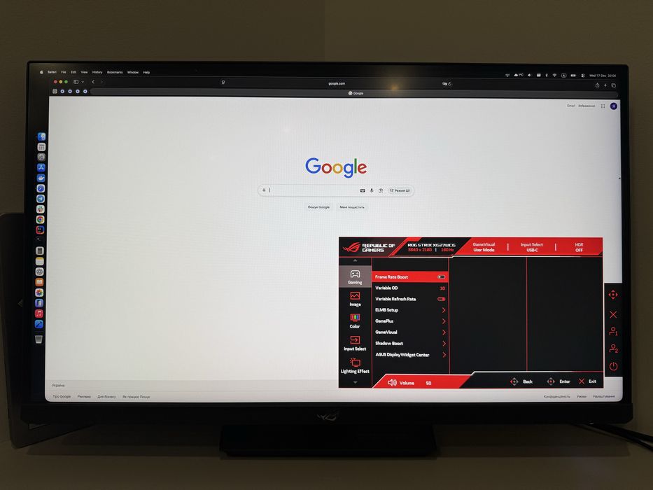 Монітор ігровий ASUS ROG Strix XG27UCG