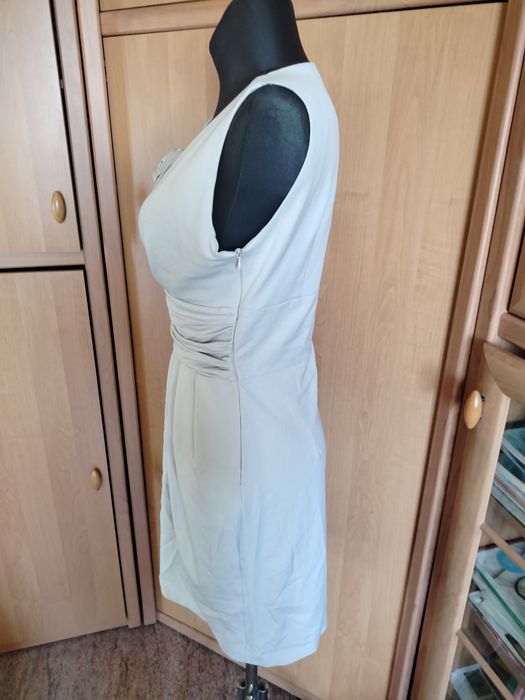 Szara sukienka komunia  SLN 42-40 L-Xl
