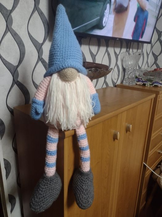 Вязаные крючком игрушки, ручная работа