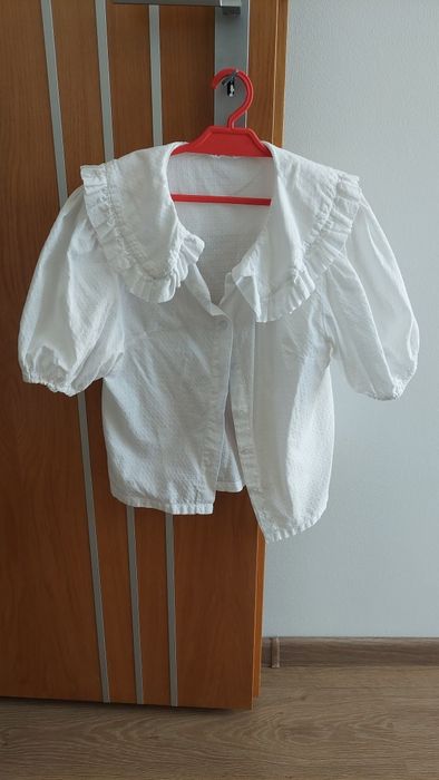 Biała bluzka 146 coccodrillo